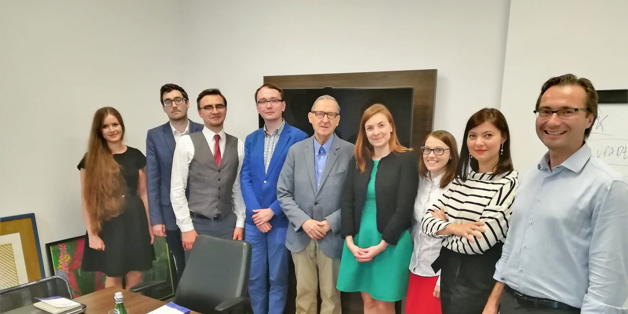 Meeting of the Department for Restructuring and Insolvency with Professor Feliks Zedler