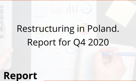 Restructuring in Poland. Report for Q4 2020. Insolvency and the COVID-19 epidemic