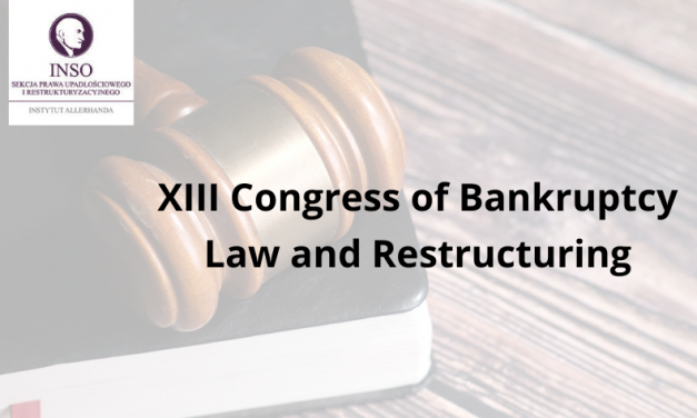 XIII Congress of Bankruptcy and Restructuring Law