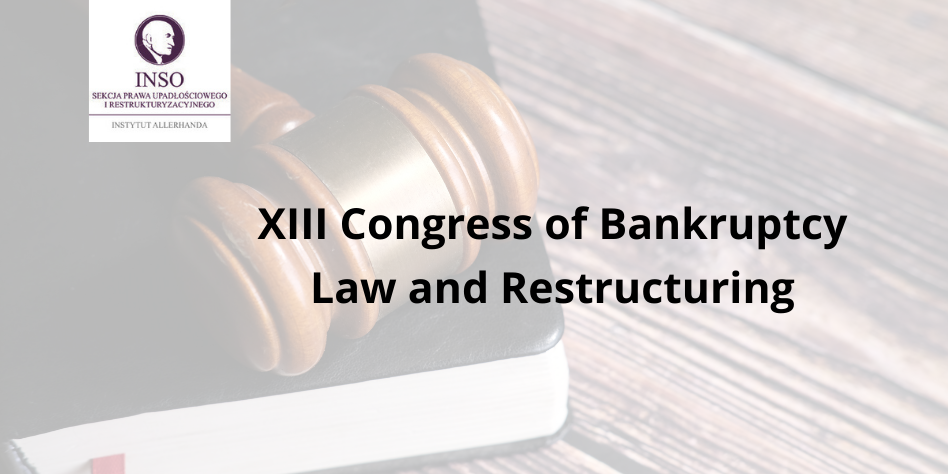 XIII Congress of Bankruptcy and Restructuring Law
