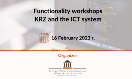 Workshops on the functionality of KRZ and the ICT system