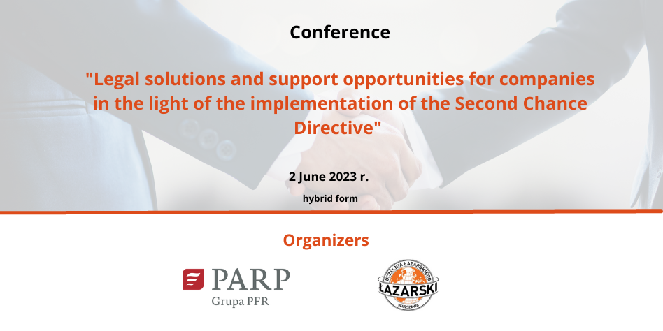 Legal solutions and support options for companies in the light of the implementation of the Second Chance Directive
